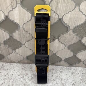 Carhartt Nylon 36mm Webbing Ladder Lock Belt Black Heavy Duty Sz Large 38-40 NEW